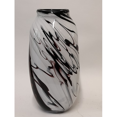 138 - Large Decorative Art Glass Vase, 41cm high