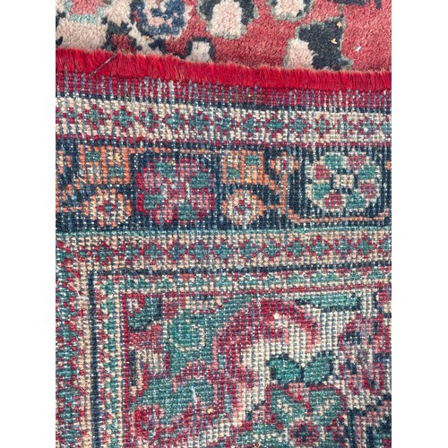 72A - Decorative Hand Knotted Ground Rug 212 x 134 cms