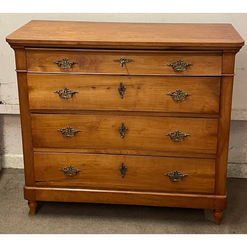 10 - Continental Chest Of Four Drawers. 109 x 114 x 49 cms.