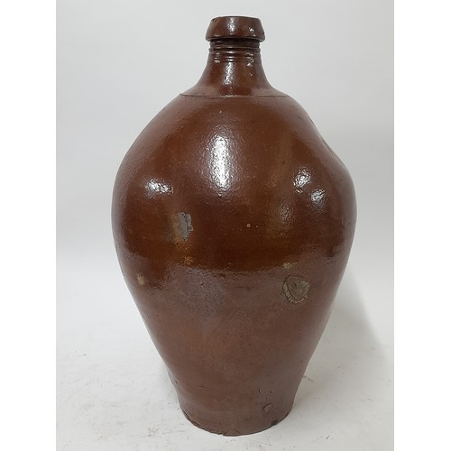 1190 - Vintage Salt glaze Stone Ware Jug, 35cm high