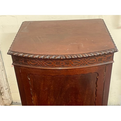 1A - Vintage Chippendale Style Cabinet On Lion Paw Feet. 43 x 51 x 94 cms