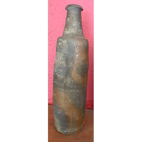 1188 - Continental Antique Stoneware  Bottle.  Height 29.5cm