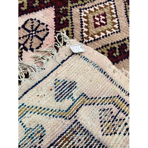 12A - Decorative  Handmade Ground Rug 186cm x 116cm