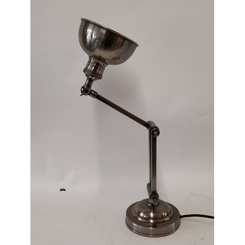 14 - Adjustable Desk Lamp with weighted base