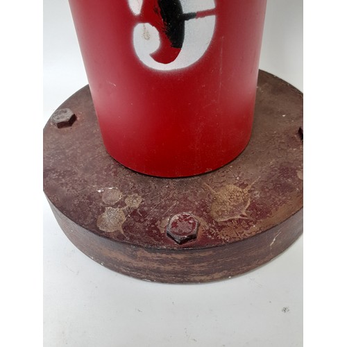 3 - Dummy Tin Fire Hydrant, 77cm x 35cm