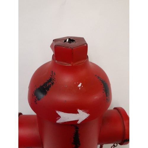 3 - Dummy Tin Fire Hydrant, 77cm x 35cm