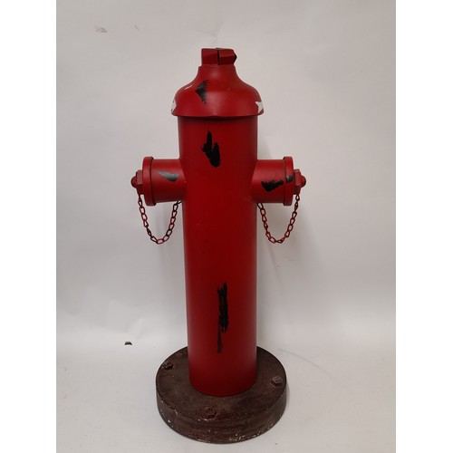 3 - Dummy Tin Fire Hydrant, 77cm x 35cm