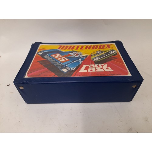 183 - Vintage Matchbox Car Carry Case for 24 cars 25cm x 16cm x 8cm