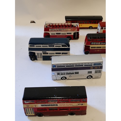 186 - 16x mainly Dinky Busses with some other vehicles Boxed Etc