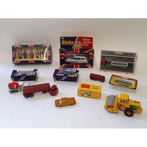 186 - 16x mainly Dinky Busses with some other vehicles Boxed Etc