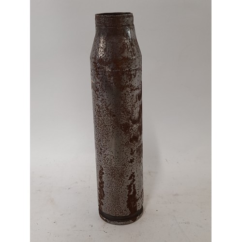 148 - Military Steel Shell casing, 23cm long x 5cm diameter