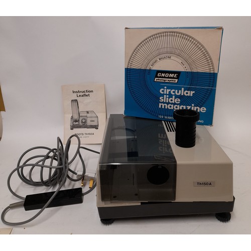 110 - 2 x Vintage Slide Projectors and a Screen