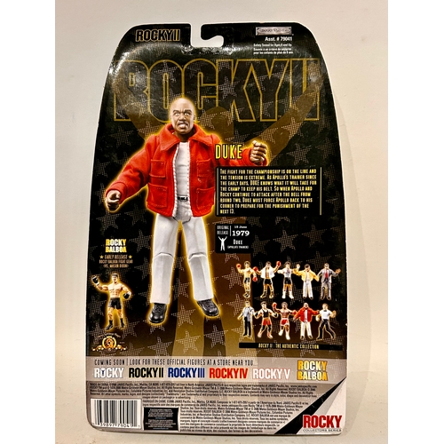 15A - Rocky ll Figure Cast Member Duke Apollos Trainer In original Packing. 30cm x 18cm.