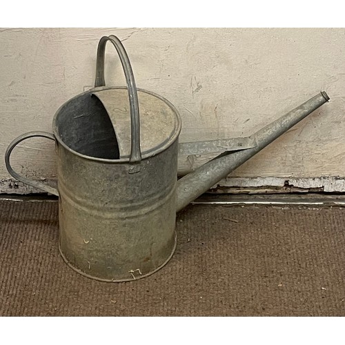 21 - Vintage Galvanized Watering Can