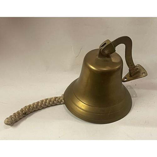 26 - Brass Bell With 16cm Bell.