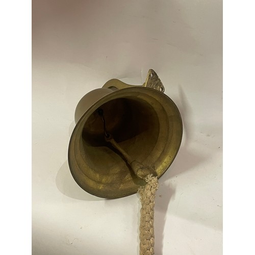 26 - Brass Bell With 16cm Bell.