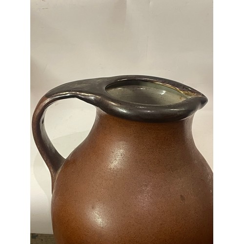 238 - Large Lamb Stoneware Jug. 40 cms High