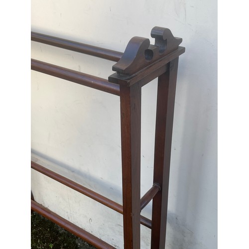 38 - Antique Towel Rail. 67 x 25 x 90 cms