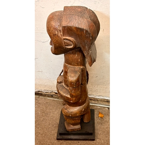 460 - Tribal Art Fang  Wood Figure From The Gabon  57cm x 17cm x 17cm