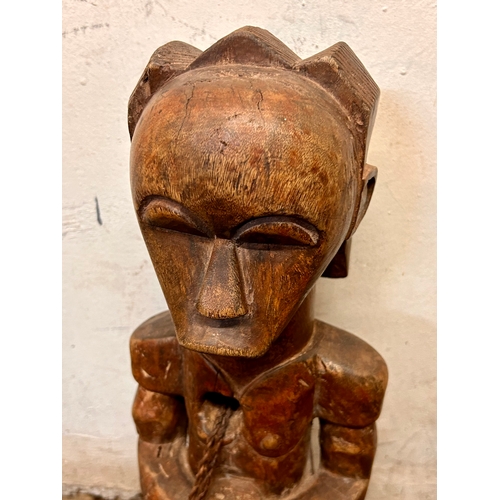 460 - Tribal Art Fang  Wood Figure From The Gabon  57cm x 17cm x 17cm