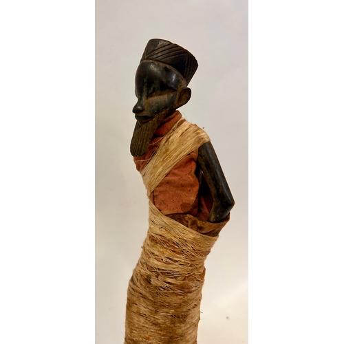 503 - Bambara Tribal Figure Nigeria 36cm x 8cm.