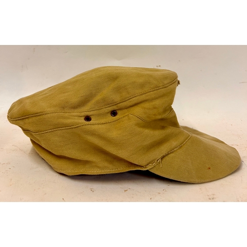 510 - German WW2 Style Ski Cap. 29cm x 19cm.