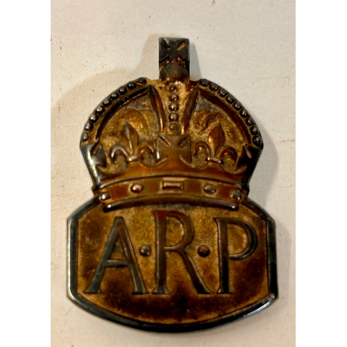 513 - Two Military Items To Include One APR Services Badge And One APR Whistle. Largest 8cm x 2.5cm.  (2)