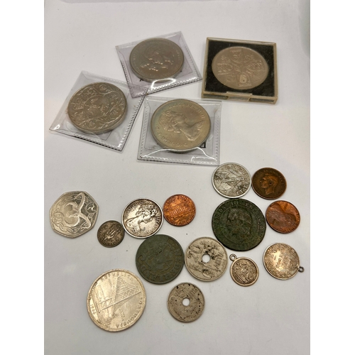 28 - Collection Of Coins To Include Silver Etc