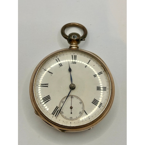 16 - Silver Waltham Hallmarked Pocket Watch Displaying A.M Watch Co. 8cm Circular.