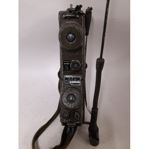 66 - Military Radio Handset and Ariel