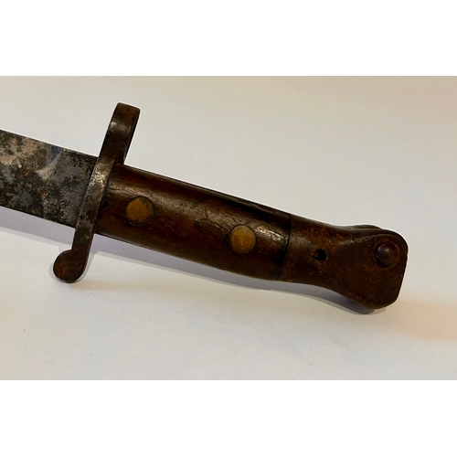 304 - Pre WW1 British Pattern mk1 Bayonet By Sanderson Sheffield. 42cm x 7cm.