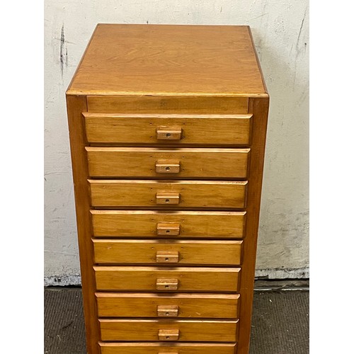 453 - Vintage Craft / Haberdashery Multi Drawer Cabinet. 45 x 35 x 79 cms