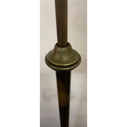 460 - Vintage Floor Standing Brass Articulated Lamp. 157 x 74 cms