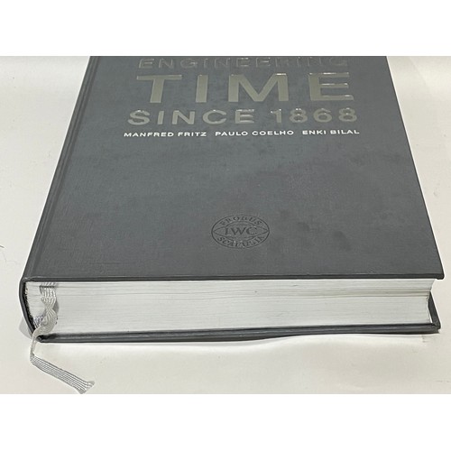 467 - IWC Schaffhausen Engineering Time Since 1868 BOOK With Silver Guilt Page Ends. In Good Condition Ape... 