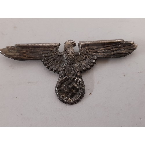 164 - WW2 Style SS Cap Badge and a Deaths Head