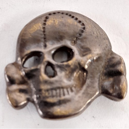 164 - WW2 Style SS Cap Badge and a Deaths Head