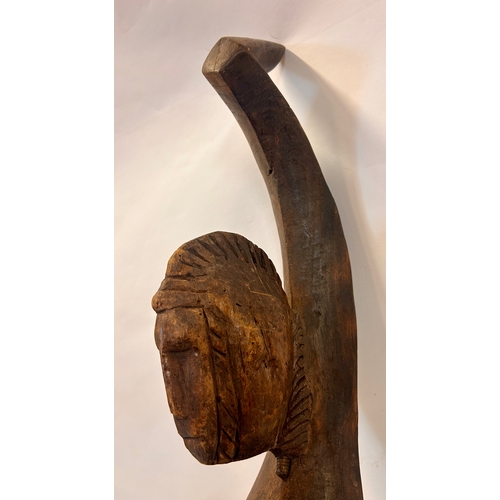 413 - Dogon Tribal  Figure From Mali 80cm x 18cm x