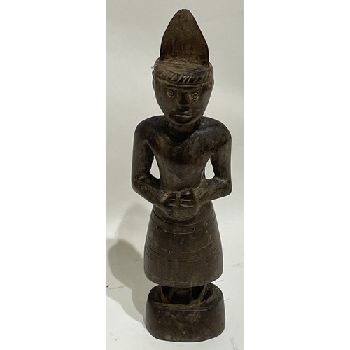 410 - Interesting Tribal Art Figure. 25 cms High