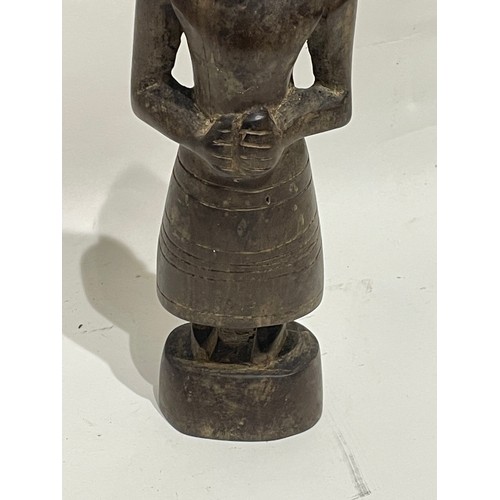 410 - Interesting Tribal Art Figure. 25 cms High