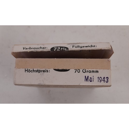 198 - Military Box of German  Wermacht Tooth Powder dated May 1943