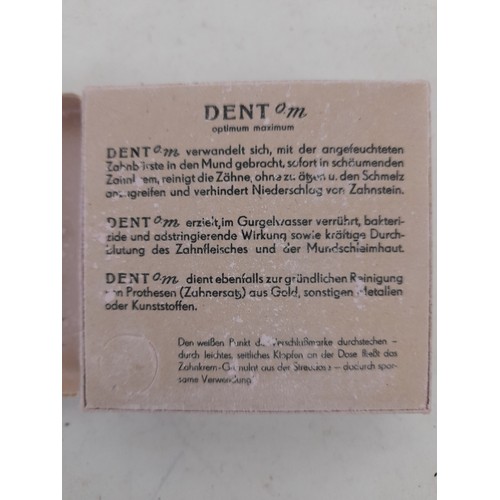 198 - Military Box of German  Wermacht Tooth Powder dated May 1943