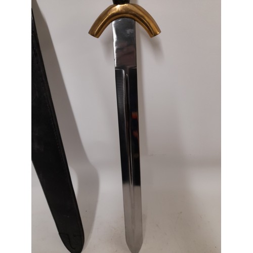 350 - Copy Of A Celtic  Sword, blade 62cm long