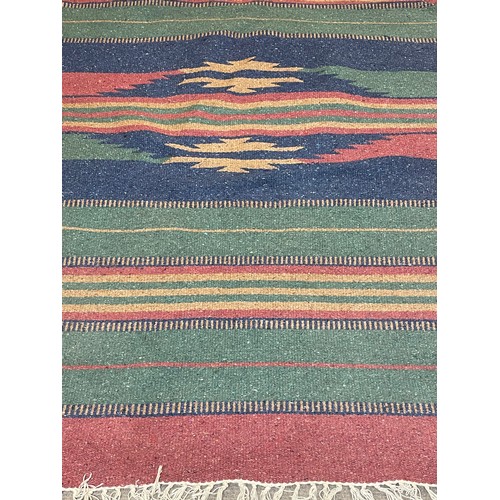 447 - Large Vintage Kilim Rug. 210 x 141 cms