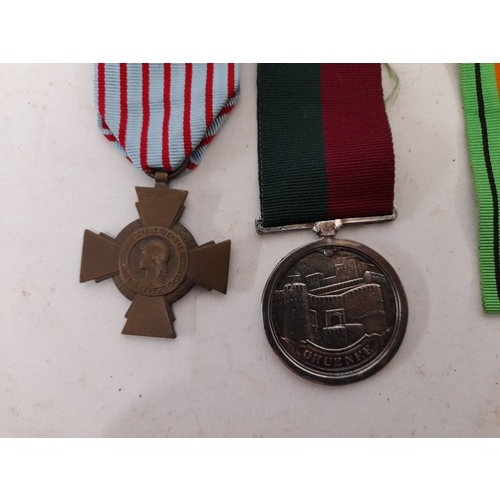 359 - 5 x Military Style Medals