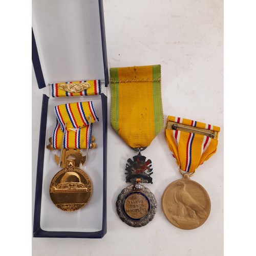 363 - Three Military  Medals, One in Box (3)