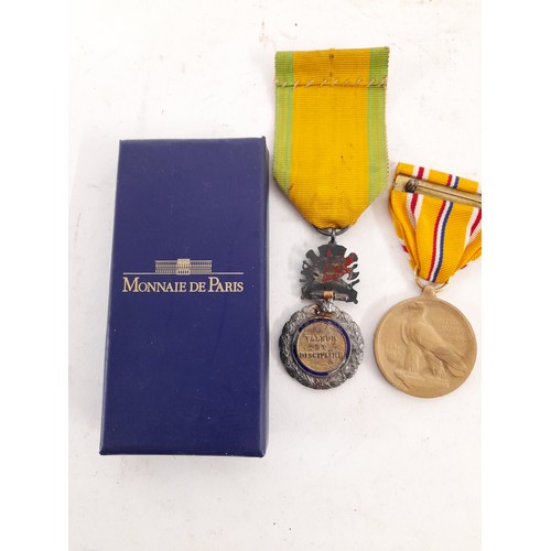 363 - Three Military  Medals, One in Box (3)