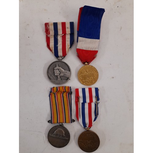 373 - 4 x Military Medals