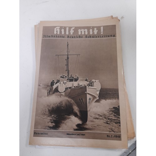 387 - 12 x WW2  Newspapers