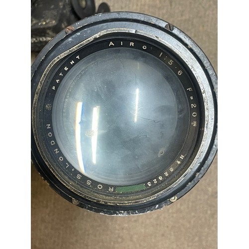 397 - Air Ministry Sight Lens By Ross London Along With A Air Ministry Bubble Sextant Along With A Militar... 