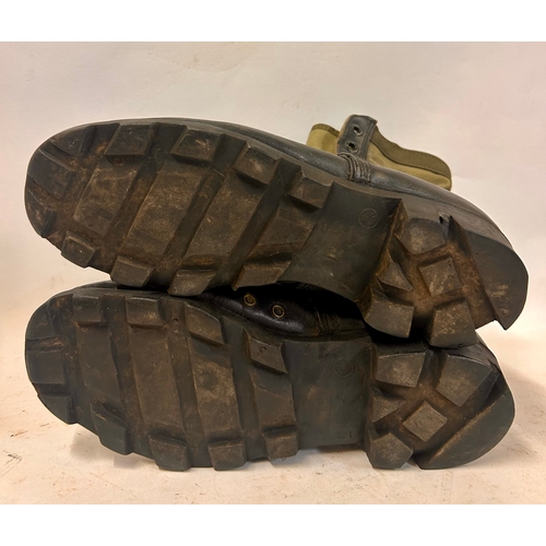 341B - Pair Of Vietnam Era U.S Military Jungle Boots. Size 11.   (2)